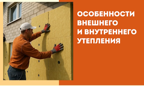 Какие особенности внешнего и внутреннего утепления в Инте