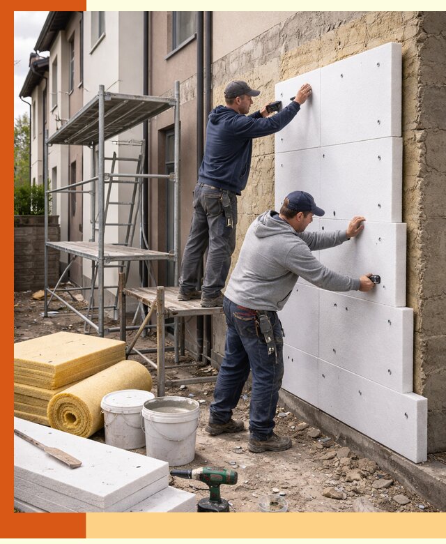 Утепление таунхауса с гарантией комфорта в Инте