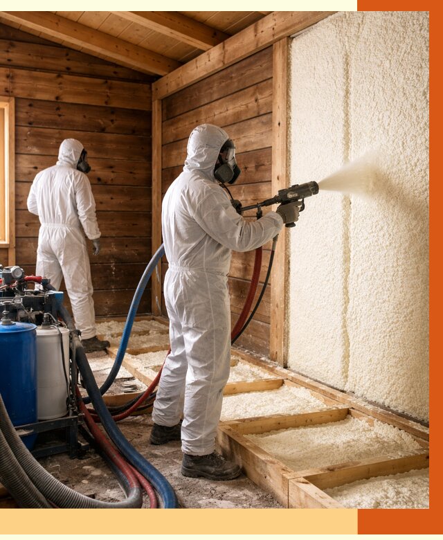 Утепление бани ппу в Инте под ключ от 4260 руб./м2 | ТепломастерИнт - напыление и монтаж ппу