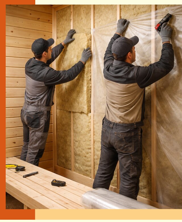 Профессиональное утепление сауны в Инте с гарантиями качества