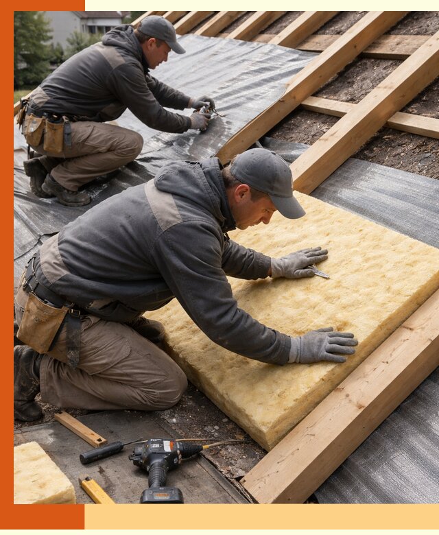 Профессиональное утепление крыши в Инте качественно и надежно