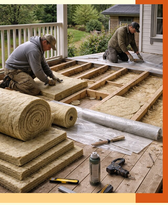 Утепление террасы в Инте от 4260 руб./м2 — утеплить террасу под ключ | ТепломастерИнт