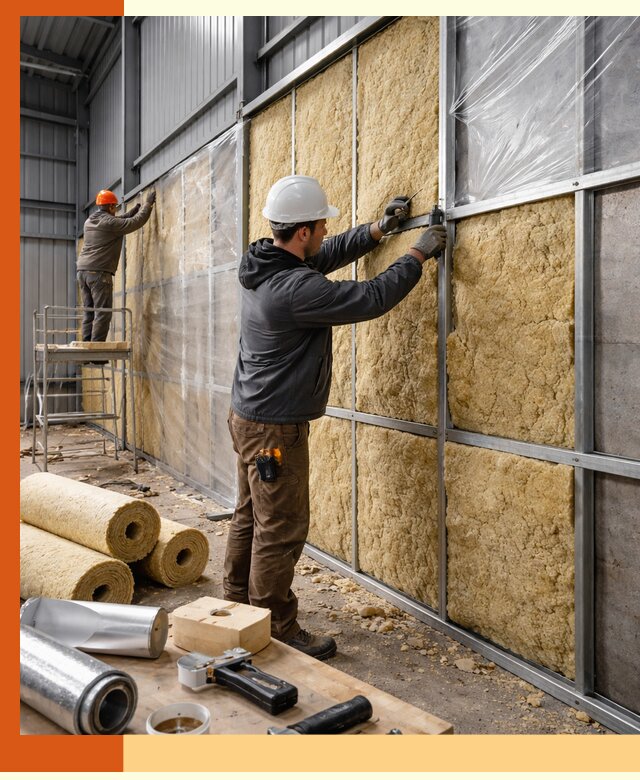 Утепление ангара в Инте — профессиональная теплоизоляция помещений