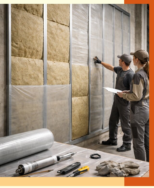 Утепление склада химсырья в Инте от 4564 руб. под ключ | ТепломастерИнт