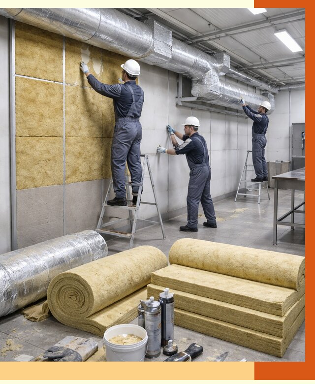 Утепление пищевого цеха в Инте от 12678 руб./м² — комплексно под ключ | ТепломастерИнт