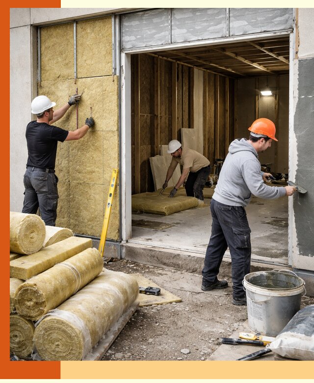 Утепление торгового павильона в Инте — качественно и энергоэффективно