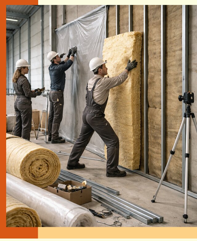 Утепление складского терминала в Инте профессионально и надёжно