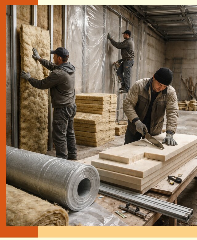 Утепление торгового склада в Инте с энергоэффективными решениями