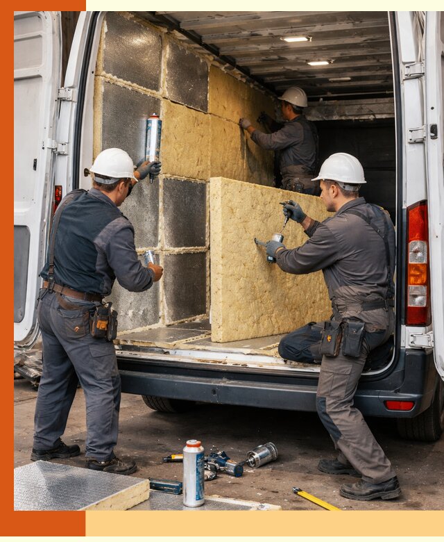 Утепление фургона-рефрижератора в Инте для сохранения температуры