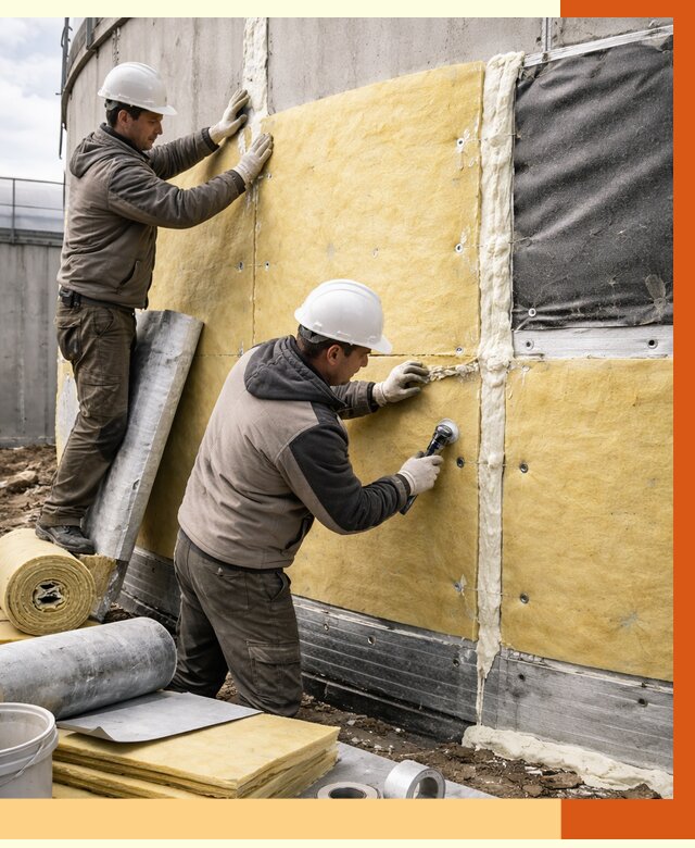 Утепление резервуара в Инте от 27891 руб/м2 — монтаж ППУ и комплекс под ключ | ТепломастерИнт