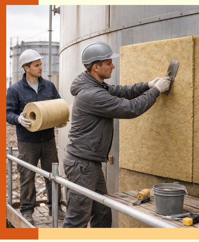 Профессиональное утепление резервуара и теплоизоляция в Инте