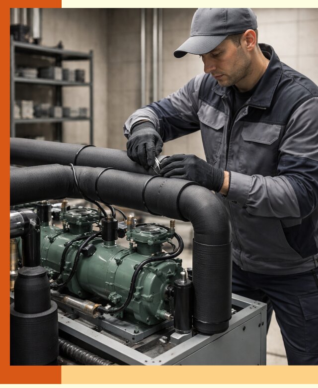 Утепление холодильного агрегата и теплоизоляция в Инте