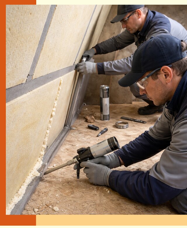 Герметизация стыков ППУ в Инте — надежное уплотнение швов