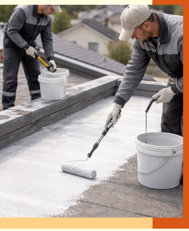 Утепление кровли жидкой теплоизоляцией в Инте от 2181 руб./м2 | ТепломастерИнт