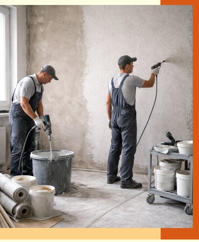 Утепление стен жидкой теплоизоляцией в Инте от 4260 руб/м² | ТепломастерИнт