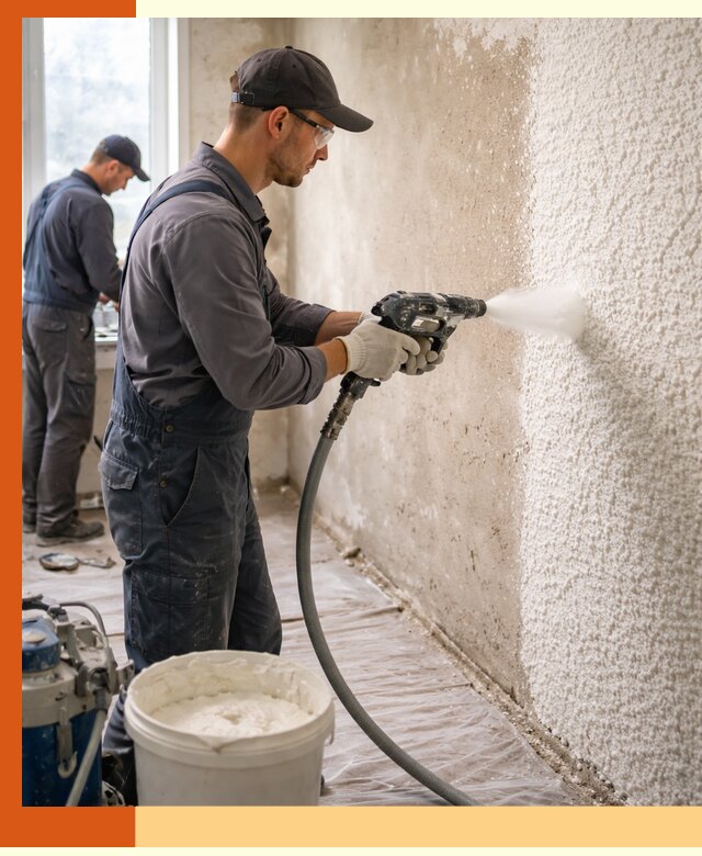 Утепление стен жидкой теплоизоляцией в Инте для квартир и домов