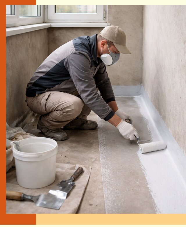 Утепление балкона жидкой теплоизоляцией в Инте