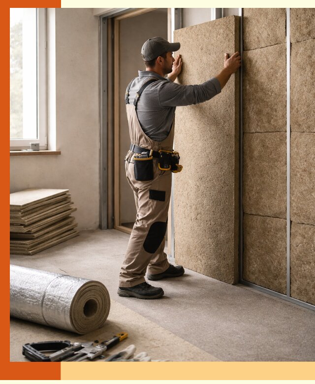 Шумоизоляция дома в Инте — комплексная защита от шума