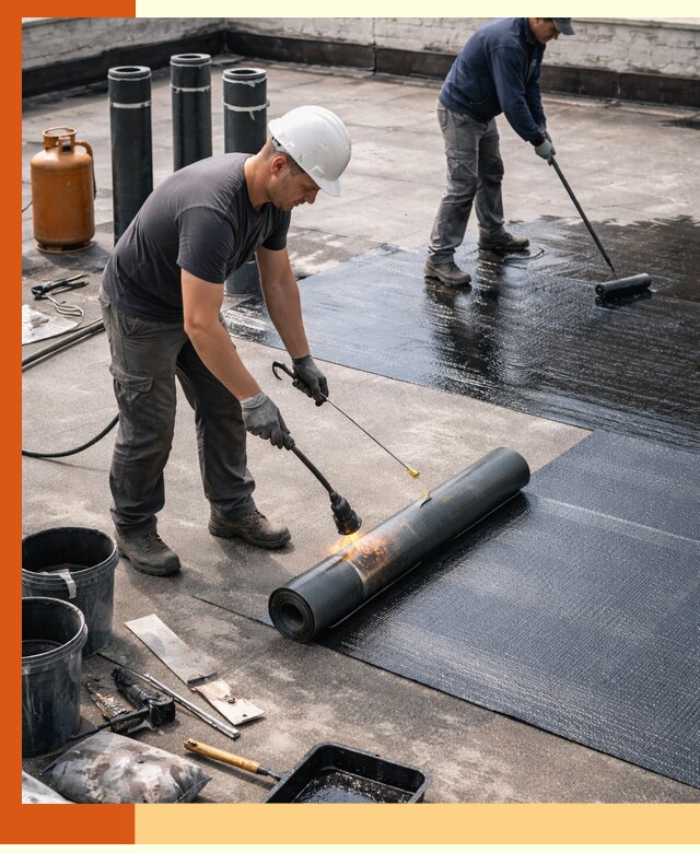 Гидроизоляция кровли в Инте — надежная защита от протечек