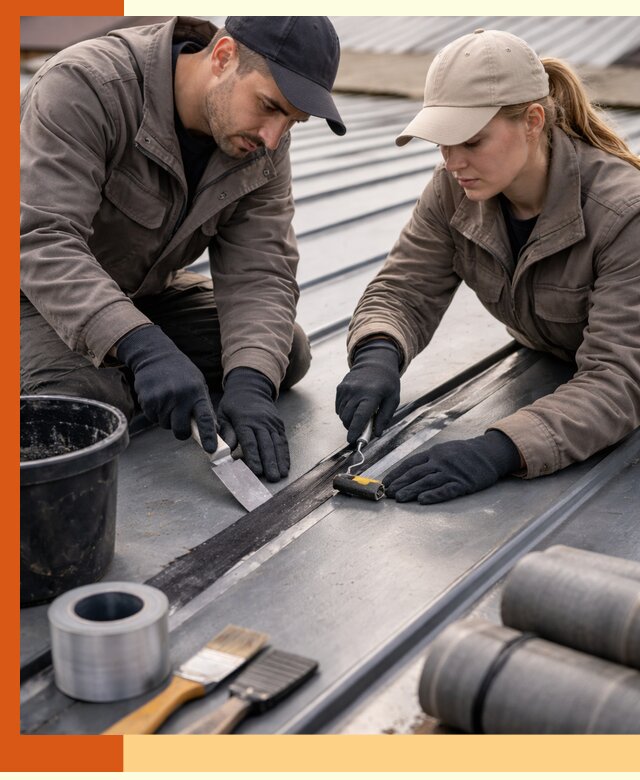Гидроизоляция фальцевой кровли в Инте качественно и надежно