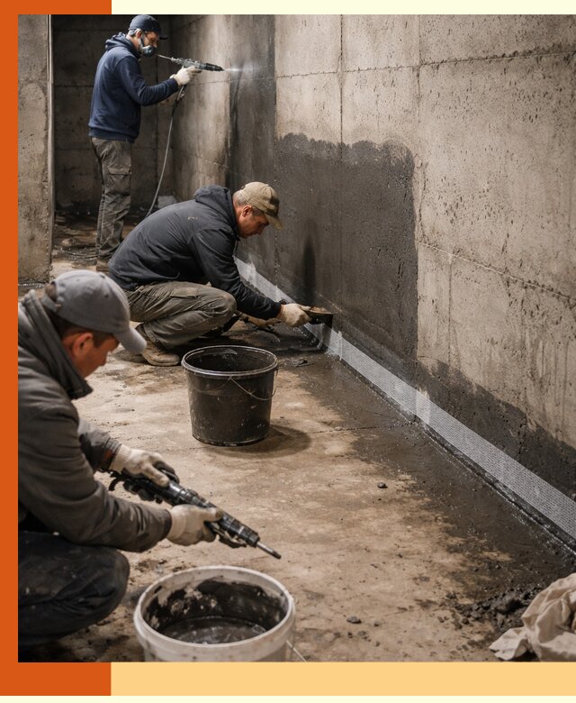 Гидроизоляция подвала в Инте — комплексная защита от влаги