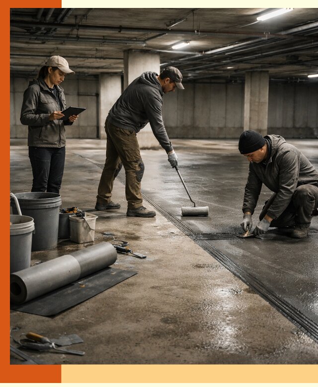 Гидроизоляция паркинга в Инте: качественная защита зданий