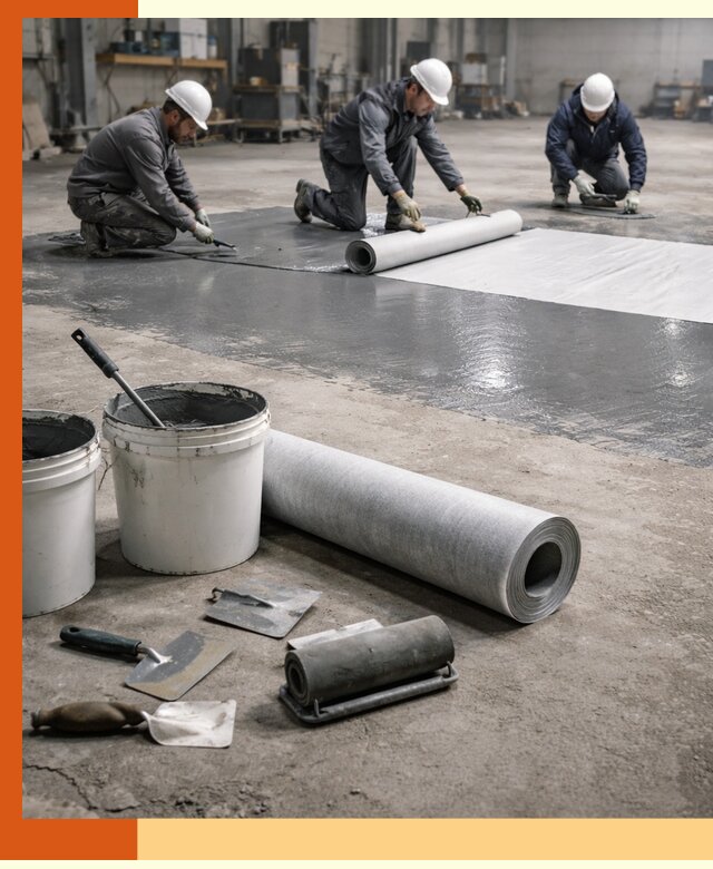 Гидроизоляция промышленного пола в Инте — защита и долговечность