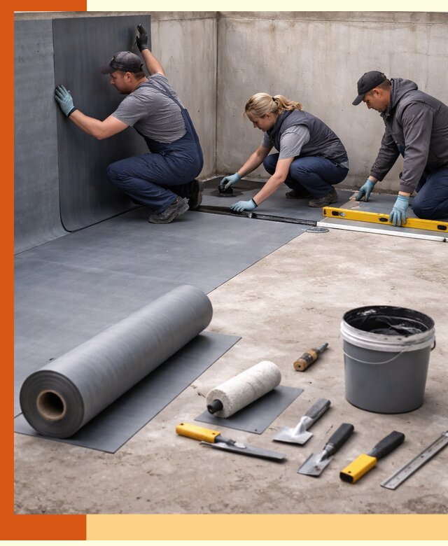 Гидроизоляция бассейна под ключ в Инте — надежная защита и герметизация