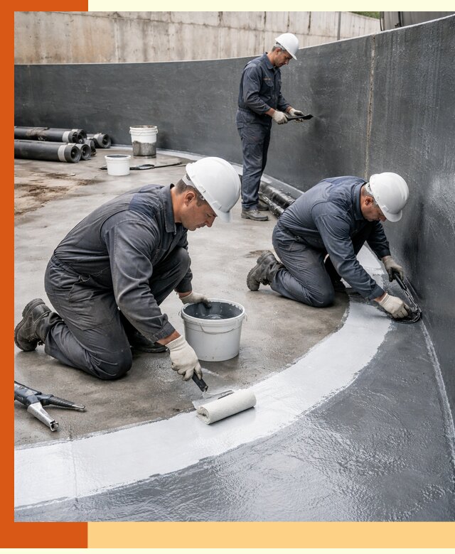 Гидроизоляция резервуара для топлива в Инте