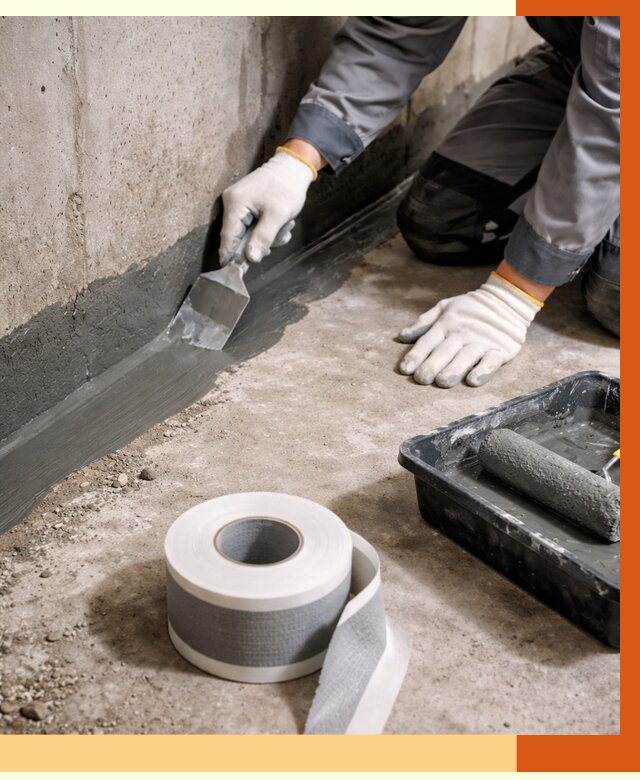 Гидроизоляция швов и герметизация стыков в Инте от 1268 руб. | ТепломастерИнт