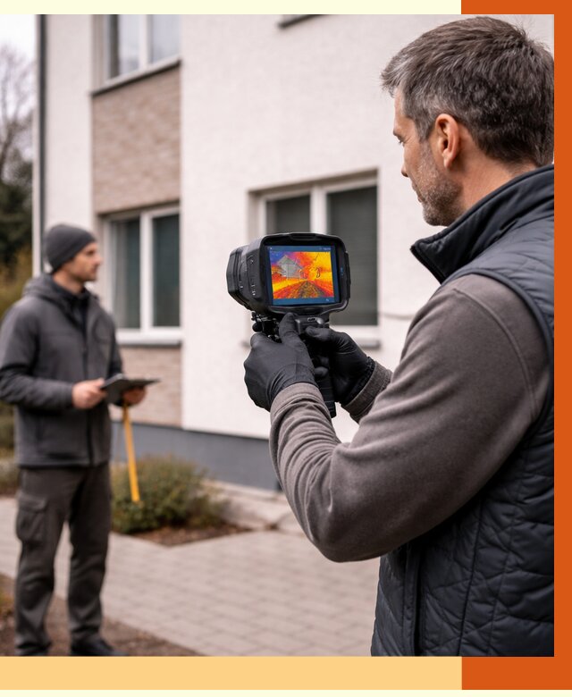 Тепловизионное обследование дома в Инте от 4564 руб. — услуги ТепломастерИнт