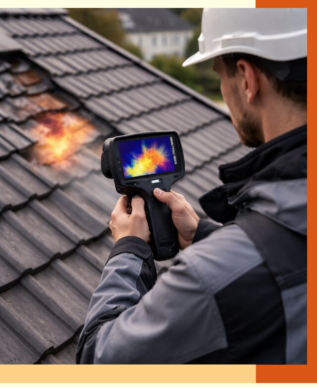 Тепловизионное обследование кровли в Инте от 4564 руб. — ТепломастерИнт под ключ