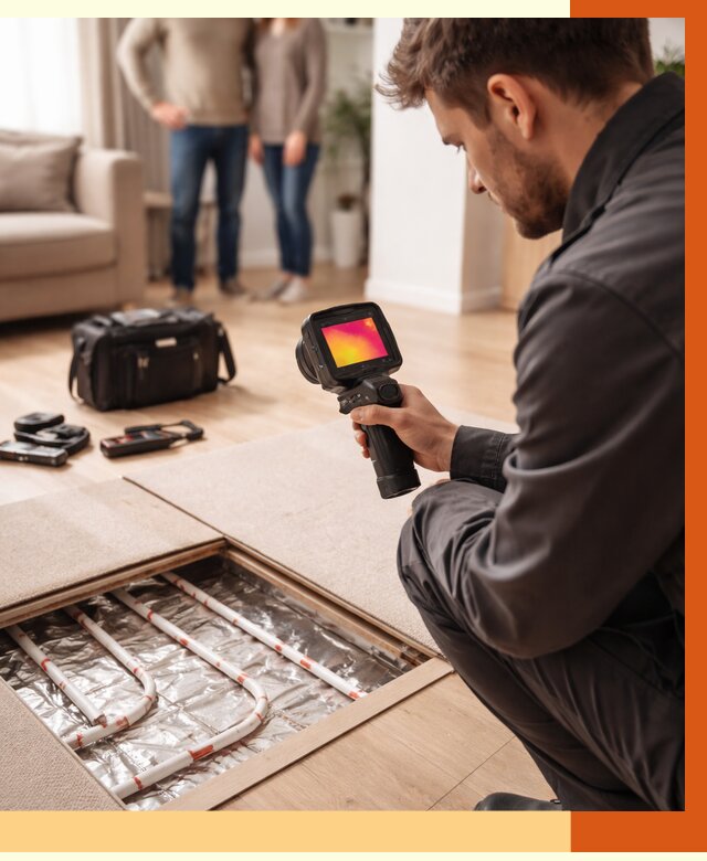Тепловизионное обследование теплого пола в Инте от 4564 руб. — ТепломастерИнт