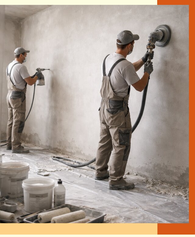 Подготовка поверхности под напыление в Инте от 1217 руб. — ТепломастерИнт