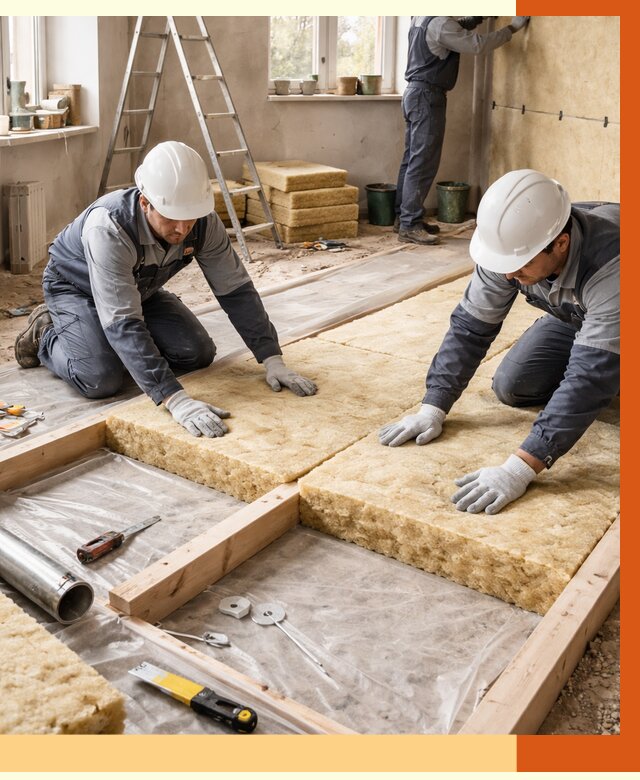 Восстановление теплоизоляции в Инте от 8621 руб. — ремонт утепления под ключ | ТепломастерИнт