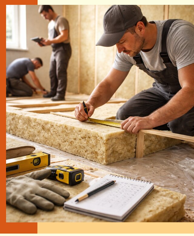 Расчет толщины утеплителя для зданий и помещений в Инте