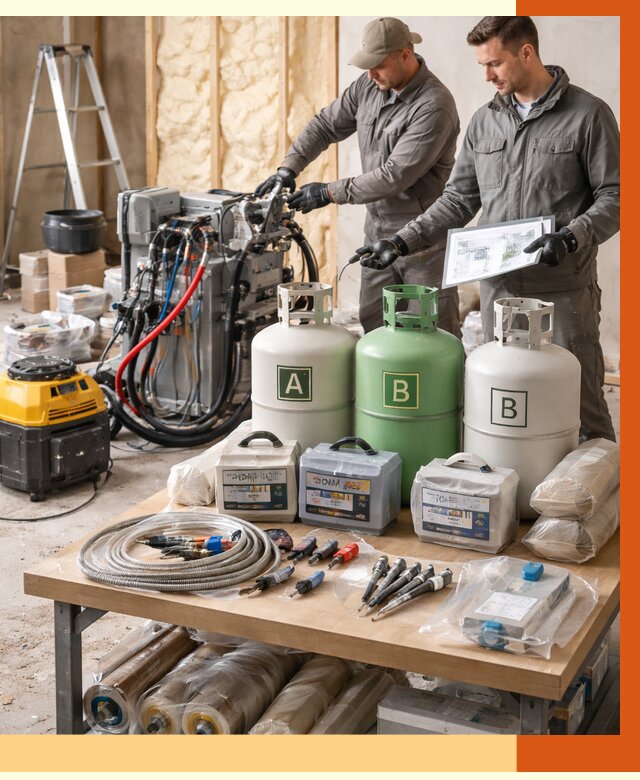 Продажа компонентов ППУ с консультацией в Инте от 4260 руб. | ТепломастерИнт