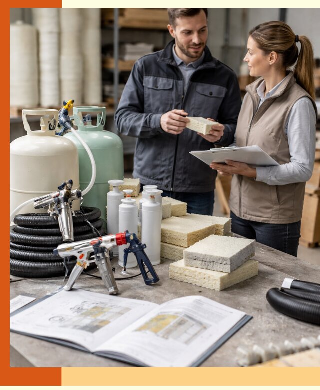 Продажа компонентов ППУ с профессиональной консультацией в Инте